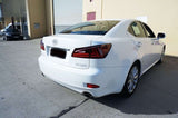 Clear Red LED Light Bar Tail Lights Fit For Lexus ISF IS250 IS350 2005-2013 TL-LX031LS - Machter