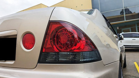 Smoke Red LED Tail Lights Fit For Lexus IS200 IS300 Toyota Altezza 1999-2005 - Machter
