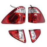 4 Pcs Outer + Inner Rear Tail Lights Brake Lamp Fit For Mazda BT-50 2015-2020 TL-MA004 - Machter