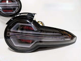 Black 3D Full LED Sequential Indicators Tail Lights Fit For Mazda MX-5 ND 2015-2022 TL-MA022LS - Machter