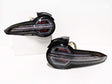 Black 3D Full LED Sequential Indicators Tail Lights Fit For Mazda MX-5 ND 2015-2022 TL-MA022LS - Machter