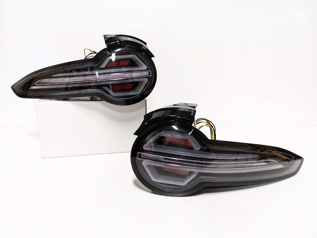 Black 3D Full LED Sequential Indicators Tail Lights Fit For Mazda MX-5 ND 2015-2022 TL-MA022LS - Machter