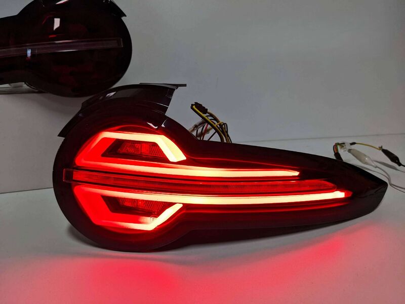 Smoke Red Full LED Sequential Indicators Tail Lights Fit For Mazda MX-5 ND 2015-2022 TL-MA024LS - Machter