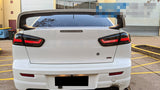 Smoke LED Dynamic Tail Lights Fit For Mitsubishi Lancer CJ EVO X VRX 2007-2018 TL-MB004LS - Machter