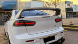 Smoke LED Dynamic Tail Lights Fit For Mitsubishi Lancer CJ EVO X VRX 2007-2018 TL-MB004LS - Machter