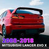 Smoke 3D V4 LED Tail Lights Fit For Mitsubishi Lancer CJ EVO X VRX 2007-2018 TL-MB030LS - Machter