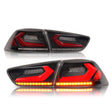 Smoke 3D V4 LED Tail Lights Fit For Mitsubishi Lancer CJ EVO X VRX 2007-2018 TL-MB030LS - Machter