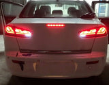 Clear Red 3D V3 LED Tail Lights Fit For Mitsubishi Lancer CJ EVO X VRX 2007-2018 TL-MB031LS - Machter