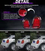 Clear Red LED Sequential Signal Tail Lights Fit For Mini Cooper F55/56/57 2014-2021 TL-MIN001LS - Machter