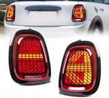 Clear Red LED Sequential Signal Tail Lights Fit For Mini Cooper F55/56/57 2014-2021 TL-MIN001LS - Machter