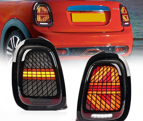 Smoke LED Sequential Signal Tail Lights Fit For Mini Cooper F55/56/57 2014-2021 - Machter