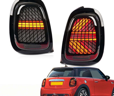 Smoke LED Sequential Signal Tail Lights Fit For Mini Cooper F55/56/57 2014-2021 - Machter