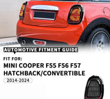 Smoke LED Sequential Signal Tail Lights Fit For Mini Cooper F55/56/57 2014-2021 TL-MIN002LS - Machter