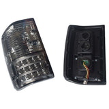 Pair Smoked LED Tail Light Lamps Fit For Nissan Patrol GQ 1&2 Series 1988-1997 TL-NS004 - Machter