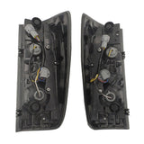 Pair Smoked Black Tail Lights With Bulbs Fit For Nissan Navara NP300 D23 2015-2022 TL-NS010 - Machter