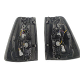 Pair Smoked Black Tail Lights With Bulbs Fit For Nissan Navara NP300 D23 2015-2022 TL-NS010 - Machter