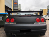 78 Works Fiber Ring LED Taillights Fit For Nissan Skyline R33 GTR GTS25T GTST 1993-1998 TL-NS022LS - Machter
