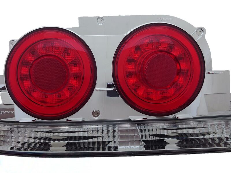78 Works Fiber Ring LED Taillights Fit For Nissan Skyline R33 GTR GTS25T GTST 1993-1998 TL-NS022LS - Machter