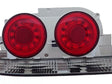 78 Works Fiber Ring LED Taillights Fit For Nissan Skyline R33 GTR GTS25T GTST 1993-1998 TL-NS022LS - Machter