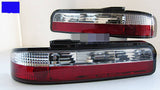Clear Red LED Tail Lights Fit For Nissan Silvia S13 DMAX 1989-1994 TL-NS026LS - Machter