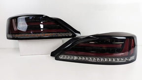 Black Edition Sequential LED Tail Lights Fit For Nissan 200SX S15 Silvia Spec R 1999-2002 TL-NS029LS - Machter