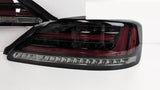 Black Edition Sequential LED Tail Lights Fit For Nissan 200SX S15 Silvia Spec R 1999-2002 TL-NS029LS - Machter