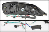 Black Edition Sequential LED Tail Lights Fit For Nissan 200SX S15 Silvia Spec R 1999-2002 TL-NS029LS - Machter