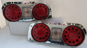 Clear Red LED Tail Lights Fit For Nissan Skyline R32 GTR GTST RB26 1989-1994 TL-NS034LS - Machter