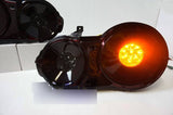Crystal Eye Smoke Red 3D LED Stripe Bar Tail Lights Fit For Nissan GTR R35 VQ38 2007-2021 TL-NS035LS - Machter