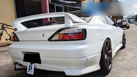 Yashio Factory Black Dynamic LED Tail Lights Fit For Nissan Silvia 200SX S15 Spec R 1999-2002 TL-NS036LS - Machter