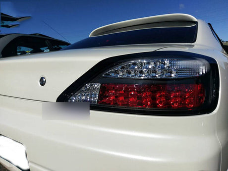 Yashio Factory Black Dynamic LED Tail Lights Fit For Nissan Silvia 200SX S15 Spec R 1999-2002 TL-NS036LS - Machter