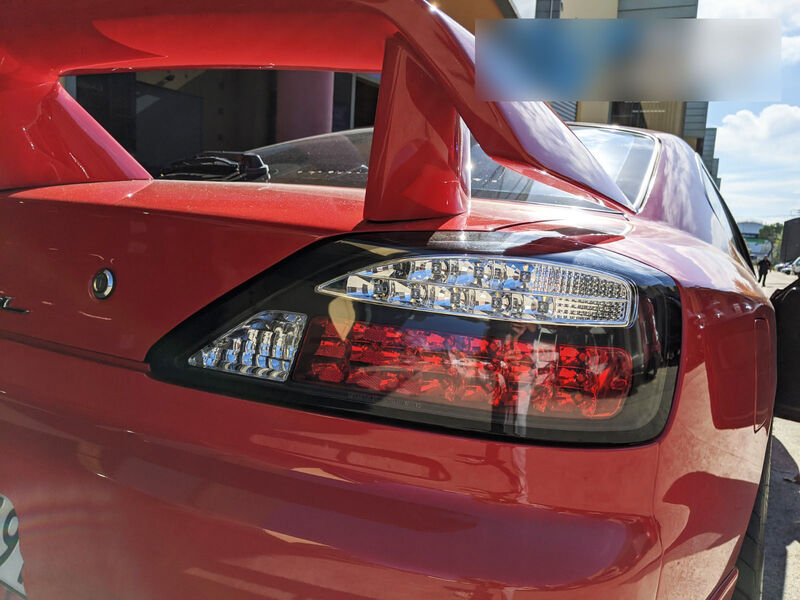 Yashio Factory Black Dynamic LED Tail Lights Fit For Nissan Silvia 200SX S15 Spec R 1999-2002 TL-NS036LS - Machter