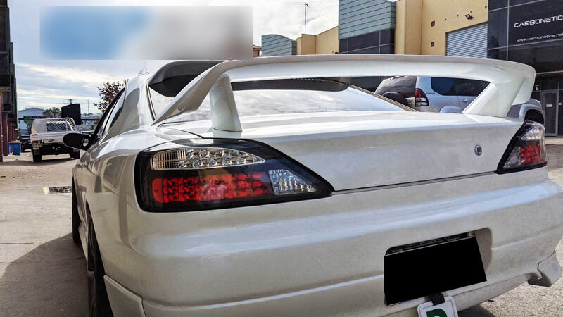 Yashio Factory Black Dynamic LED Tail Lights Fit For Nissan Silvia 200SX S15 Spec R 1999-2002 TL-NS036LS - Machter