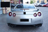 Crystal Eye Clear Red 3D LED Stripe Bar Tail Lights Fit For Nissan GTR R35 VQ38 2007-2021 TL-NS037LS - Machter