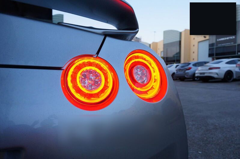 Crystal Eye Clear Red 3D LED Stripe Bar Tail Lights Fit For Nissan GTR R35 VQ38 2007-2021 TL-NS037LS - Machter
