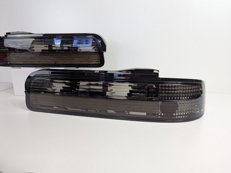 Smoke LED Tail Lights Fit For Nissan Silvia S13 DMAX 1989-1994 TL-NS040LS - Machter