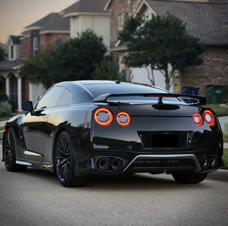 HRS Smoke 3D LED Taillights Fit For Nissan GTR R35 â€“ The Elite Series 2007-2024 TL-NS046LS - Machter