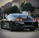 HRS Smoke 3D LED Taillights Fit For Nissan GTR R35 â€“ The Elite Series 2007-2024 TL-NS046LS - Machter