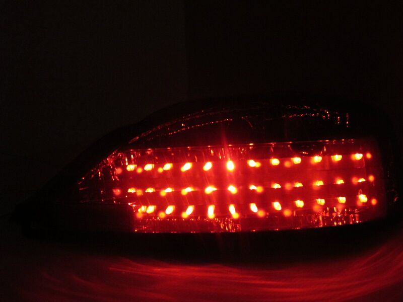 DMAX Smoke Red LED Taillights Fit For Nissan Silvia S15 200SX Spec R 1999-2002 TL-NS047LS - Machter