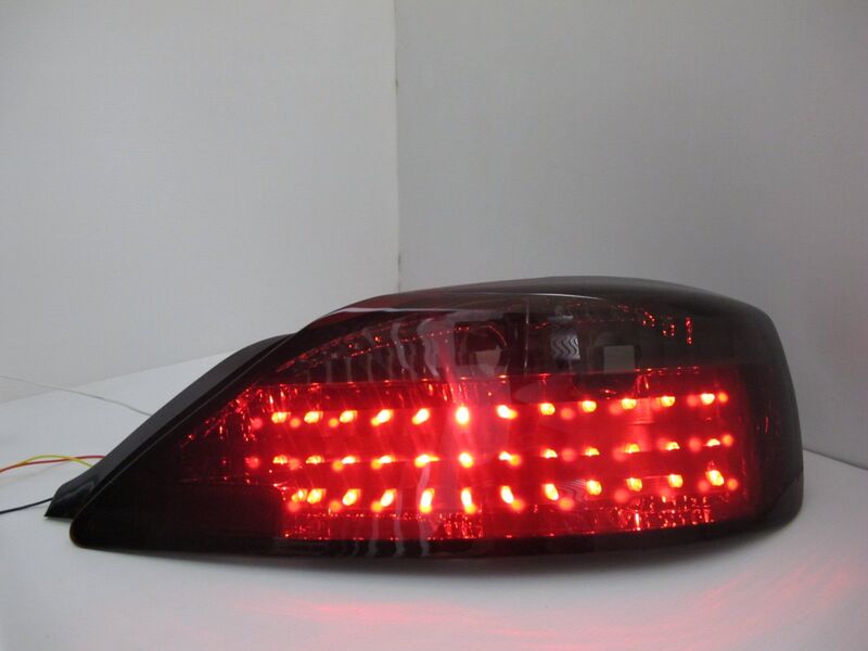DMAX Smoke Red LED Taillights Fit For Nissan Silvia S15 200SX Spec R 1999-2002 TL-NS047LS - Machter