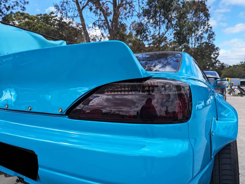 DMAX Smoke Red LED Taillights Fit For Nissan Silvia S15 200SX Spec R 1999-2002 TL-NS047LS - Machter