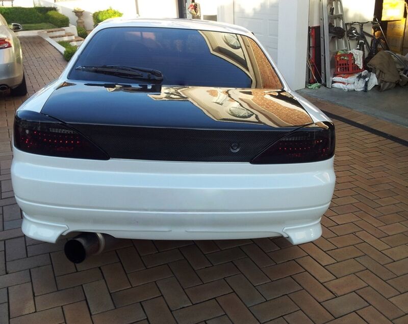 DMAX Smoke Red Taillights Fit For Nissan Silvia S15 200SX Spec R 1999-2002 TL-NS048LS - Machter