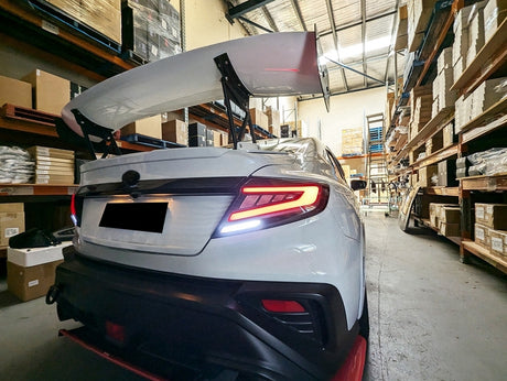 V2 Black LED Dynamic Tail Lights Fit For Subaru WRX VB 2022-2024 - Machter