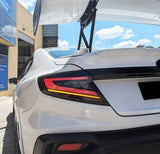 V2 Smoke Black LED Dynamic Tail Lights Fit For Subaru WRX VB 2022-2024 TL-SB023LS - Machter