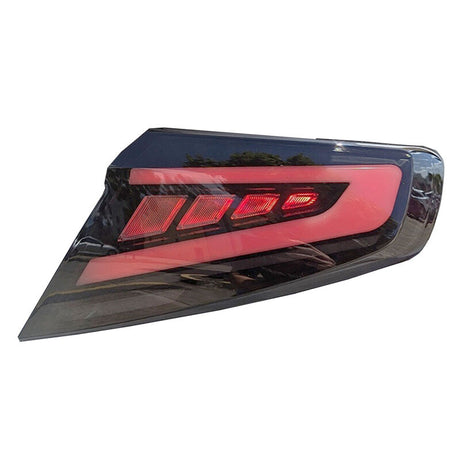 V2 Smoke Black LED Dynamic Tail Lights Fit For Subaru WRX VB 2022-2024 - Machter