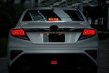 Black Red Full LED Dynamic Tail Lights Fit For Subaru WRX VB 2022-2024 TL-SB024LS - Machter