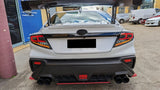 Black Red Full LED Dynamic Tail Lights Fit For Subaru WRX VB 2022-2024 TL-SB024LS - Machter
