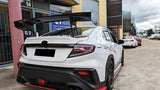 Black Red Full LED Dynamic Tail Lights Fit For Subaru WRX VB 2022-2024 TL-SB024LS - Machter