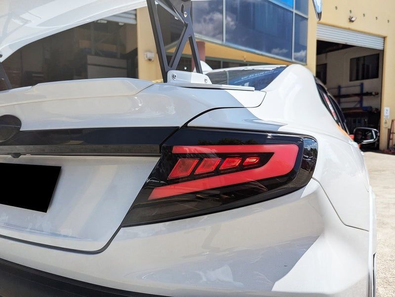 V2 Black Edition LED Dynamic Tail Lights Fit For Subaru WRX VB 2022-2024 TL-SB025LS - Machter