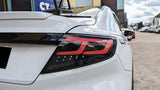Smoke Black Full LED Dynamic Tail Lights Fit For Subaru WRX VB 2022-2024 TL-SB026LS - Machter